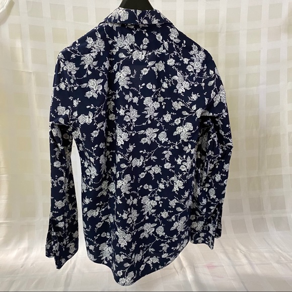 Floral Express button up dress shirt. - Picture 2 of 7